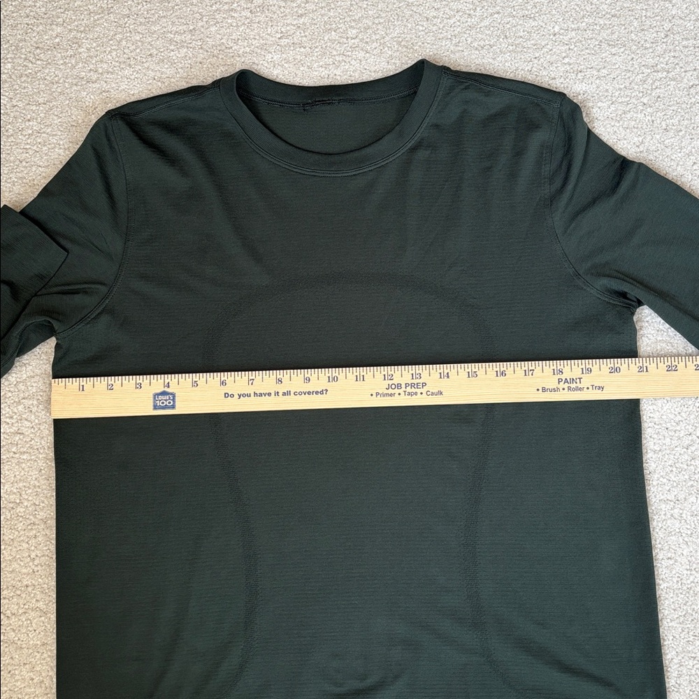 Rare Lululemon Rainforest Green Swiftly Relaxed‎ LS Top Women 6 New Style - Picture 7 of 11